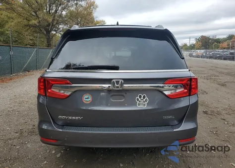 2018 Honda Odyssey Ex из США, поврежденный, VIN 5FNRL6H59JB024768